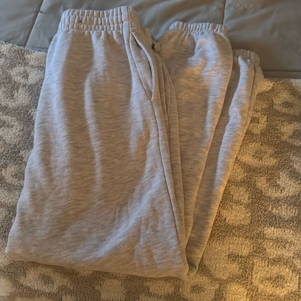 garage sweatpants heathered gray